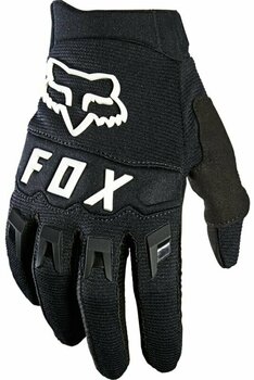 Motorradhandschuhe FOX Youth Dirtpaw Glove Black/White YL Motorradhandschuhe - 1