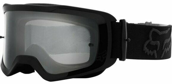 Motorcycle Glasses FOX Youth Main Stray Black Motorcycle Glasses - 1