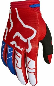 Motorradhandschuhe FOX 180 Skew Glove White/Red/Blue L Motorradhandschuhe - 1