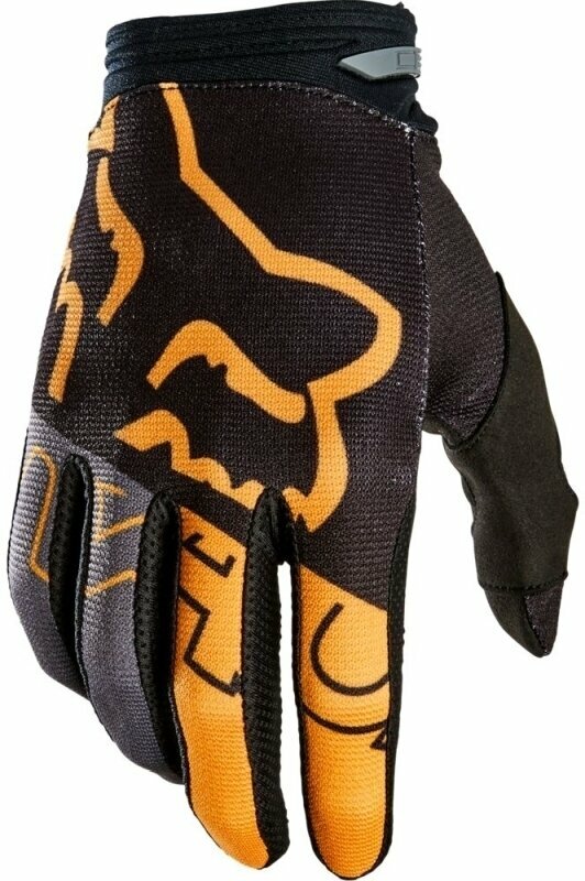 Gants de moto FOX 180 Skew Glove Black/Gold L Gants de moto