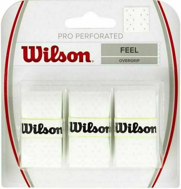 Wilson Pro Overgrip Perforated 3-Pack White