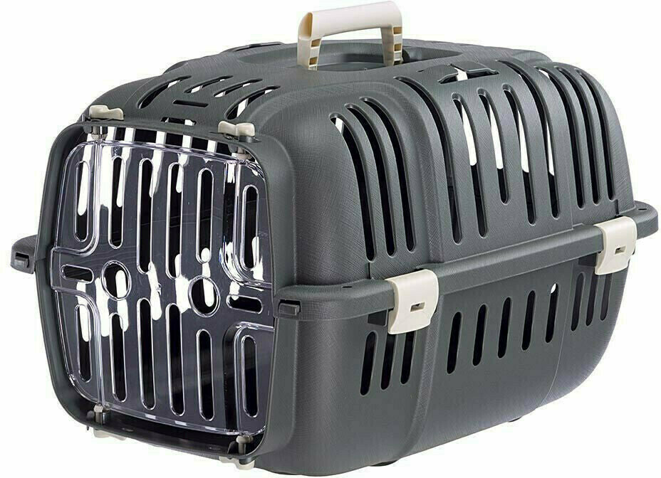 Cuşcă de transport pentru câine Ferplast Carrier Jet Negru 57 cm Lada pentru câini Cuşcă de transport pentru câine