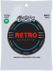 Cuerdas de guitarra Martin MM10 Retro Cuerdas de guitarra