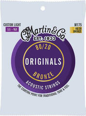 Guitar strings Martin M175 Originals Custom Guitar strings