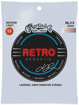 Cordes de guitares acoustiques Martin MLJ13 Retro - 1