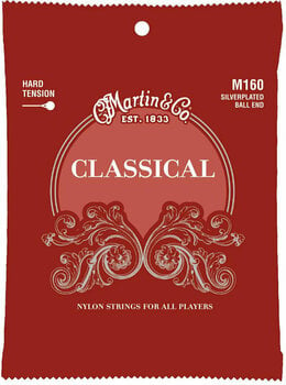 Найлонови струни за класическа китара Martin M160 Classical - 1