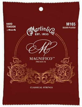Struny Nylonowe do Gitary Klasycznej Martin M165 Classical Premium Magnifico - 1