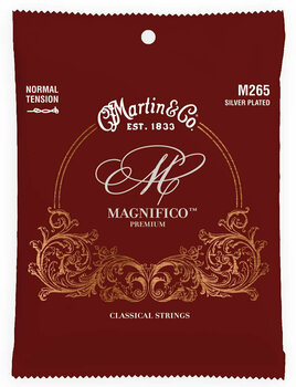 Struny Nylonowe do Gitary Klasycznej Martin M265 Classical Premium Magnifico - 1