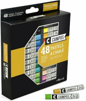 Pastel à l'huile Sennelier Campus Coffret de pastels à l'huile 48 pièces - 1