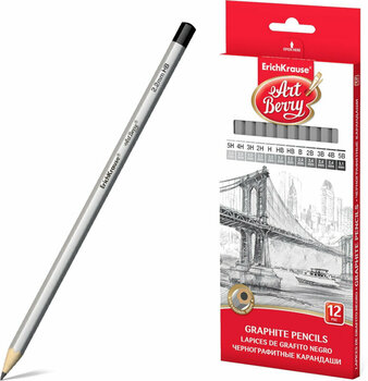 Grafitová ceruzka Erich Krause Graphite Sada umeleckých ceruziek 12 ks - 1
