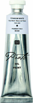 Peinture à l'huile Rico Design Prato Peinture à l'huile Titanium White 60 ml 1 pc - 1