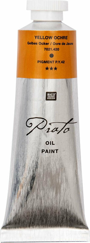 Oil colour Rico Design Prato Oil Paint 60 ml Yellow Ochre