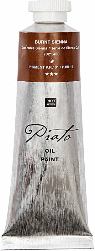 Oljefärg Rico Design Prato Oljemålning 60 ml Burnt Sienna