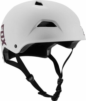 Fietshelm FOX Flight Sport Helmet White/Black L Fietshelm - 1