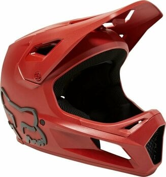 Capacete de bicicleta FOX Rampage Helmet Red M Capacete de bicicleta - 1