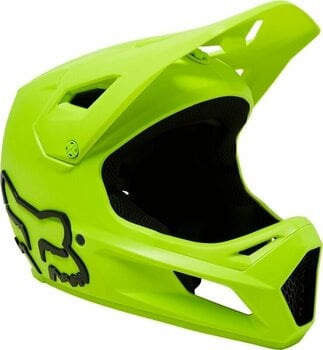 Kask rowerowy FOX Rampage Helmet Fluo Yellow M Kask rowerowy - 1