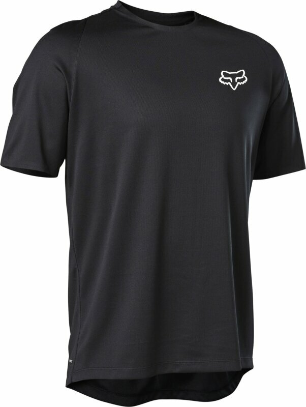 Fietsshirt FOX Ranger Power DryR SS Jersey Trui Black M