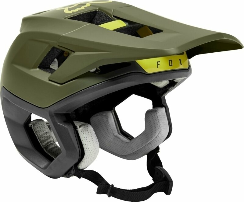 FOX Dropframe Pro Helmet Verde măsliniu S