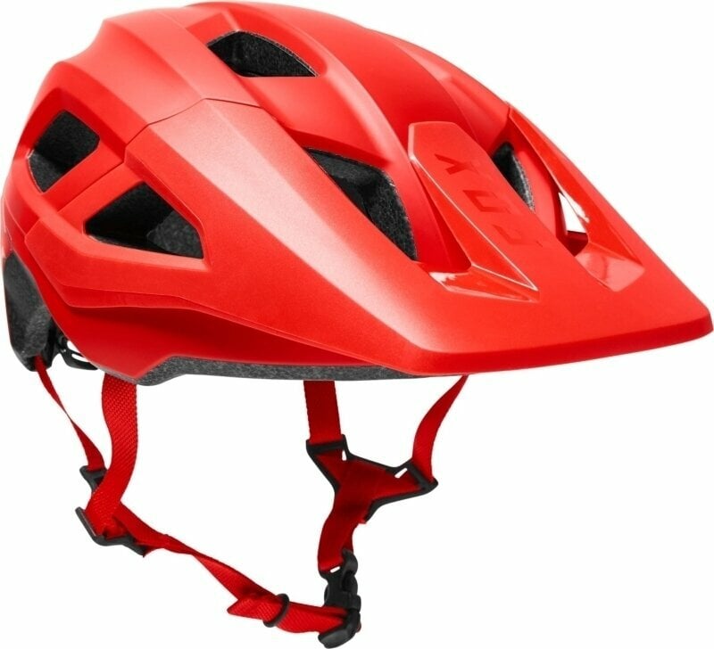 Photos - Bike Helmet Fox Mainframe Helmet Mips Fluo Red L  28424-110-L 