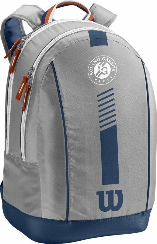 Tennis Bag Wilson Roland Garros Jr 2 Gray/Blue Roland Garros Tennis Bag