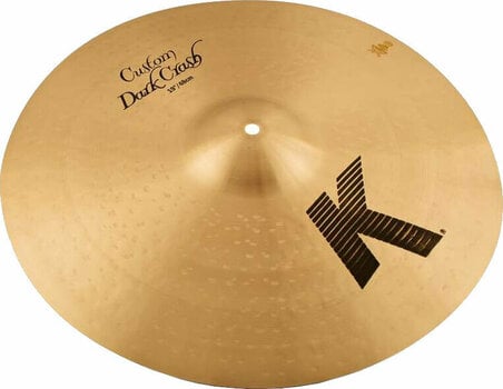 Crash Cymbal Zildjian K0978 K Custom Dark Crash Cymbal 19" - 1