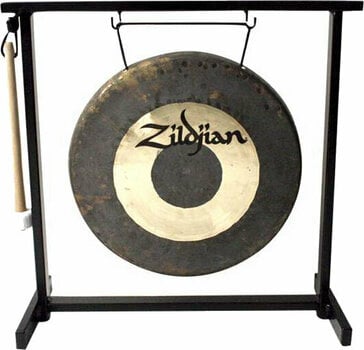 Gongo Zildjian P0565 Traditional Gong and Stand Set Gongo 12" - 1