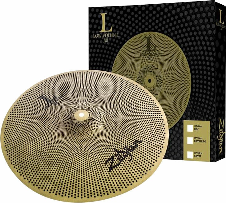 Ride Cymbal Zildjian LV8020R-S L80 Low Volume Ride Cymbal 20"