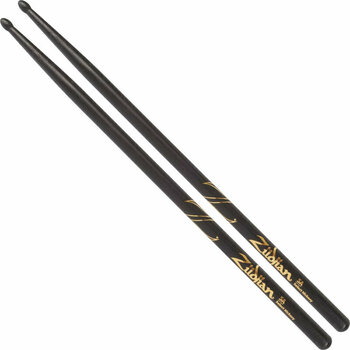 Drumsticks Zildjian Z5AB 5A Black Drumsticks - 1