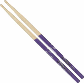 Drumsticks Zildjian Z5ADP 5A Purple Dip Drumsticks - 1