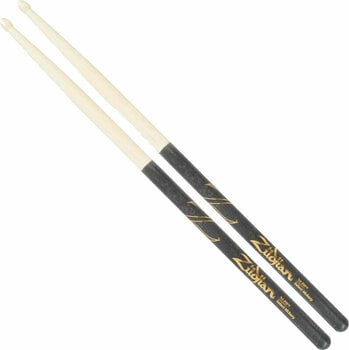 Drumsticks Zildjian Z5AD 5A Black Dip Drumsticks - 1