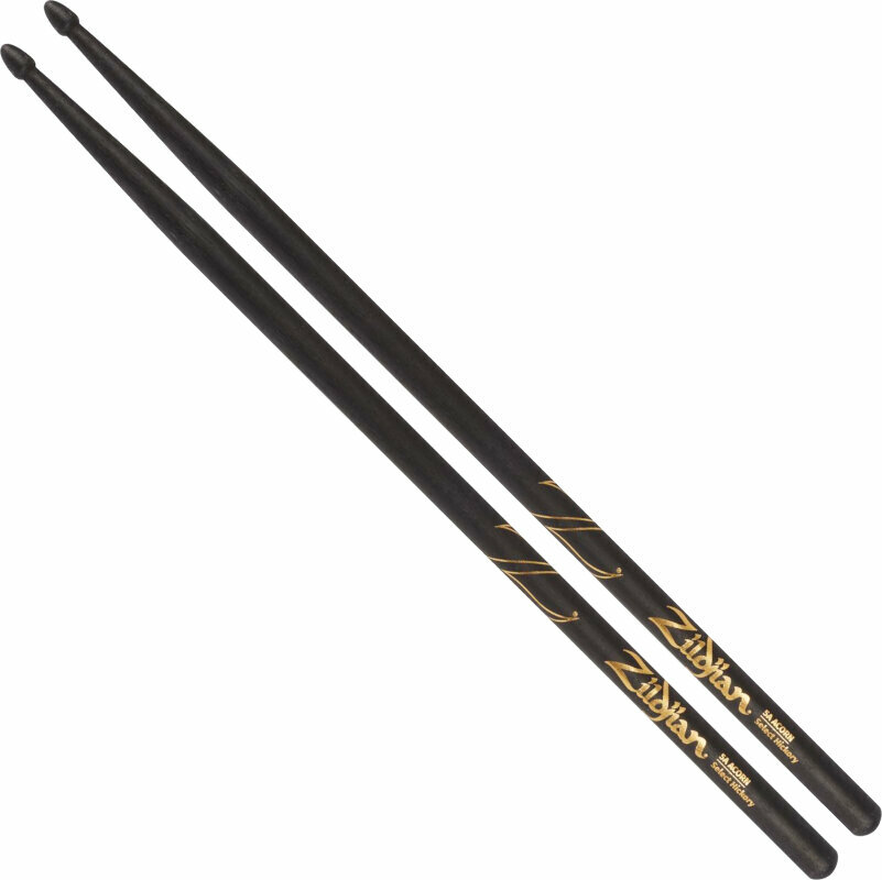Drumsticks Zildjian Z5AACB 5A Acorn Tip Black Drumsticks