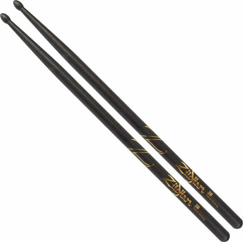 Drumsticks Zildjian Z5BB 5B Black Drumsticks - 1