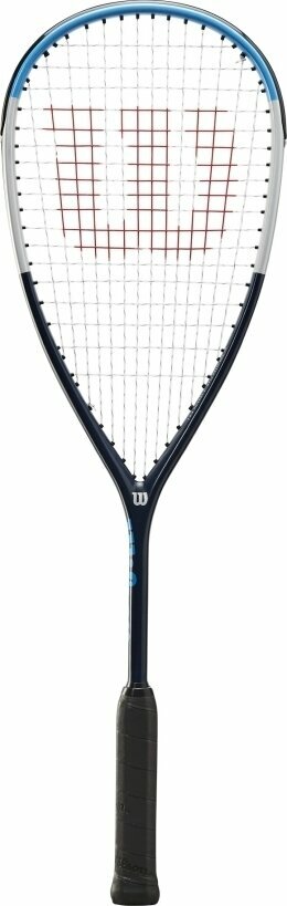 Wilson Ultra Light Squash Racket - Graphite, 139g Unstrung, 499 Sq Cm Head, Includes Case
