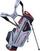 Golftaske Big Max Dri Lite Hybrid Silver/Black/Red Golftaske