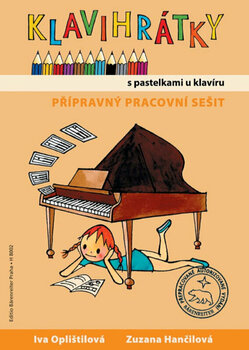 Music sheet for pianos Oplištilová - Hančilová Klavihrátky - s pastelkami u klavíru Music Book - 1