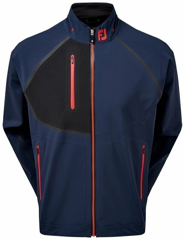 Casaco impermeável Footjoy HydroTour Navy/Black XL Casaco impermeável