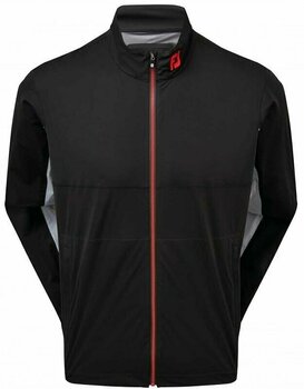 Vízálló kabát Footjoy Hydroknit Black Red 2XL Vízálló kabát - 1