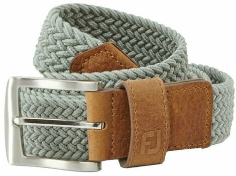 Belt Footjoy Braided Mens Belt Grey Regular - 1