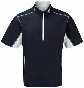 Pulover s kapuco/Pulover Footjoy Half Zip S/S Navy White S - 1