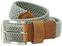 Pasovi Footjoy Braided Mens Belt Grey Long