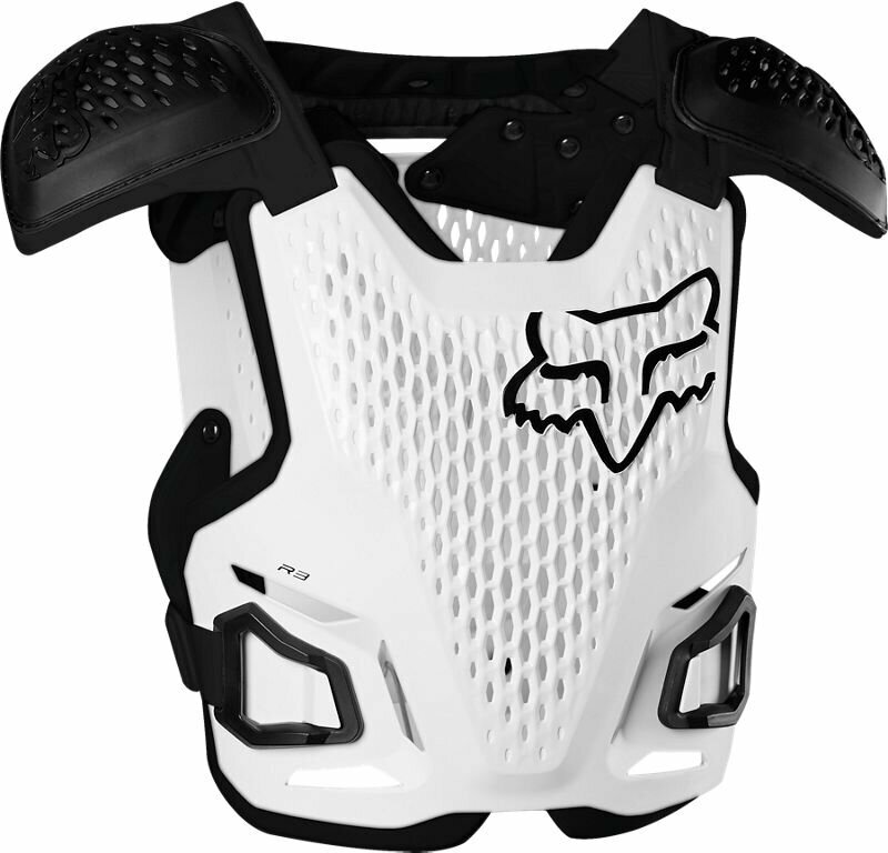 Protector Vest FOX R3 Chest Protector White S/M