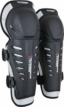 Protections genoux FOX Protections genoux Titan Race Knee/Shin Guard Black UNI - 1