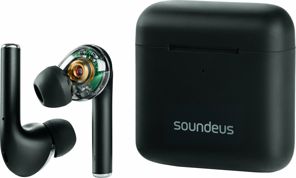 Аудио > Слушалки > безжични слушалки > True Wireless In-ear Soundeus PONS 10 Черeн