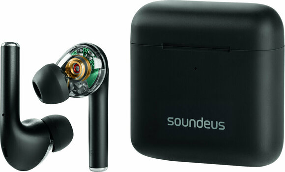 True Wireless In-ear Soundeus PONS 10 Czarny - 1