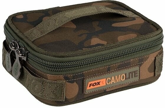 Horgászbot táska Fox Camolite Rigid Lead Bits Bag Compac Horgászbot táska