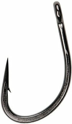 Angelhake Fox Carp Hooks Curve Shank Short # 2 Black
