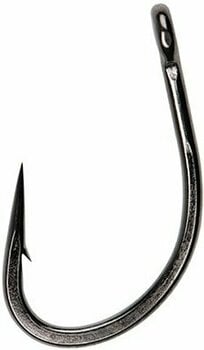 Angelhake Fox Carp Hooks Curve Shank Short # 2 Black - 1