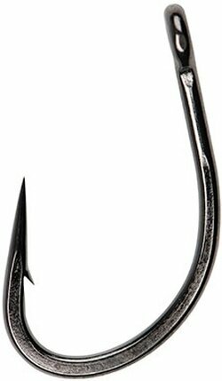Vishaak Fox Carp Hooks Curve Shank Short # 4 Black