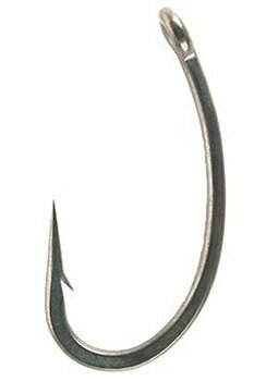 Vishaak Fox Edges Curve Shank Hook # 4 Silver - 1