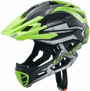 Capacete de bicicleta Cratoni C-Maniac Pro Black/Grey/Lime Matt S/M Capacete de bicicleta - 1